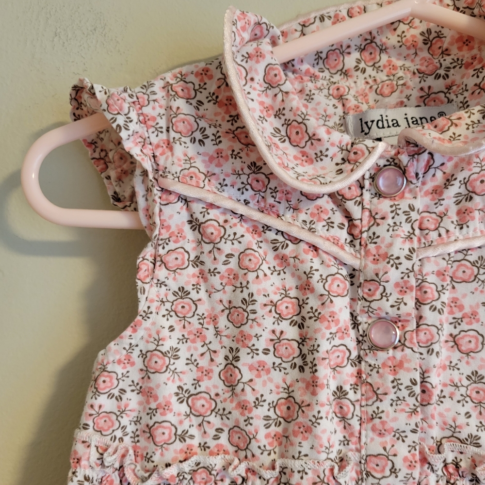 Girls Lydia Jane Western Floral Dress, 12M - Picture 3 of 5